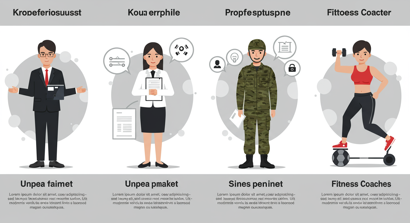 출연자 직업군별 분석